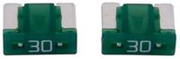 Dresselhaus Mini-fuse 30a/ 2 pcs. low profile/ light green