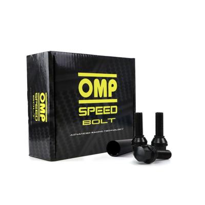 Schroevenkit OMP OMPS09781201 26 mm Zwart M12 x 1,50