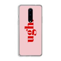 Ugh: OnePlus 8 Transparant Hoesje