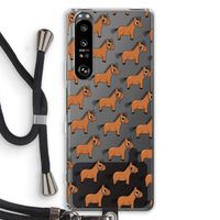 Pony: Sony Xperia 1 III Transparant Hoesje met koord