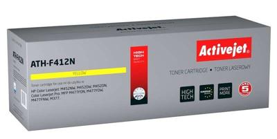 Activejet ATH-F412N (vervanging HP 410A CF412A; Supreme; 2.300 pagina's; geel)