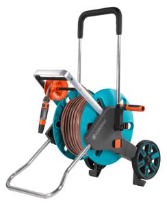 GARDENA CleverRoll M Easy Set 18517-20 Slangwagen 13 mm 20 m 1/2 inch 1 stuk(s) Turquoise, Oranje, Grijs