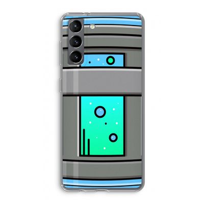Chug Bottle: Samsung Galaxy S21 Transparant Hoesje