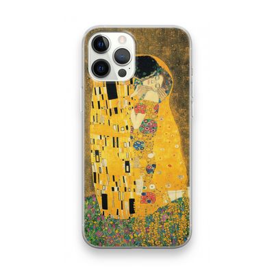 Der Kuss: iPhone 12 Pro Max Transparant Hoesje