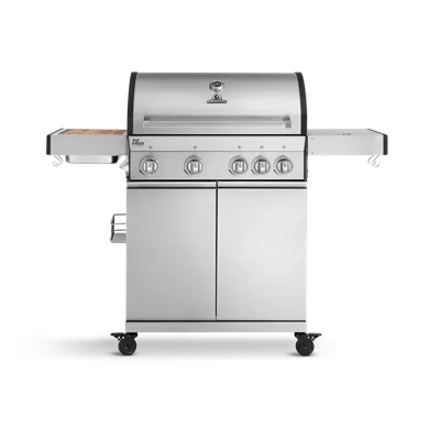 Burnhard 4-pits gasbarbecue Big Fred Deluxe Black Series