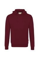 Hakro 560 Hooded sweatshirt organic cotton GOTS - Burgundy - 2XS