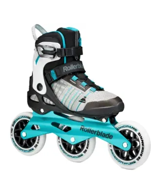 Rollerblade Macroblade 110 3wd Dames Inline Skate (zwart / Aqua) 250 / 39 Zwart / Aquamarine Rollerblade Macroblade 110 3wd Dames Inline Skate (zwart / Aqua) 250 / 39 Zwart / Aquamarine