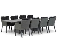 Garden Collections Oxbow/Graniet 300 cm dining tuinset 9-delig