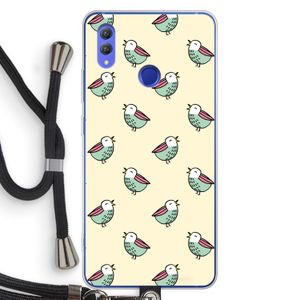 Vogeltjes: Honor Note 10 Transparant Hoesje met koord