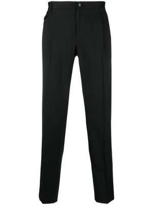 Dolce & Gabbana pantalon de costume à plis marqués - Noir