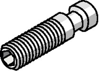 Promat Spanschroef | maat T15 | voor plaatgrootte TCMT 16/SCMT 12 | passend voor afkantfrees - 4000859265 4000859265
