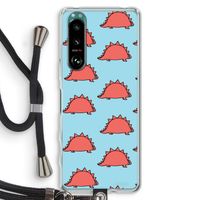 Dinosawrr: Sony Xperia 5 III Transparant Hoesje met koord
