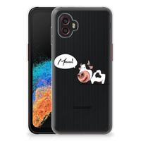 Samsung Galaxy Xcover 6 Pro Telefoonhoesje met Naam Cow