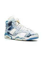 Jordan Kids "baskets Air Jordan 6 Retro ""Washed Denim""" - Blanc