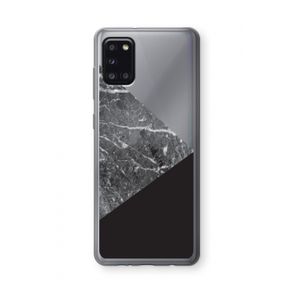 Combinatie marmer: Samsung Galaxy A31 Transparant Hoesje