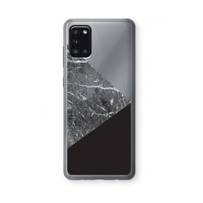 Combinatie marmer: Samsung Galaxy A31 Transparant Hoesje