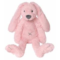 Happy Horse Knuffel konijn - pluche konijn Richie - roze - 28 cm - boerderij knuffel