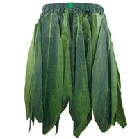Hawaii Jungle rok groene bladeren volwassen Hawaii Jungle rok groene bladeren volwassen
