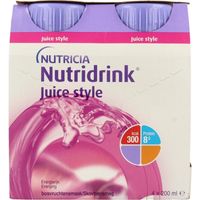 Nutridrink Juice style bosvruchten (4 st) - thumbnail