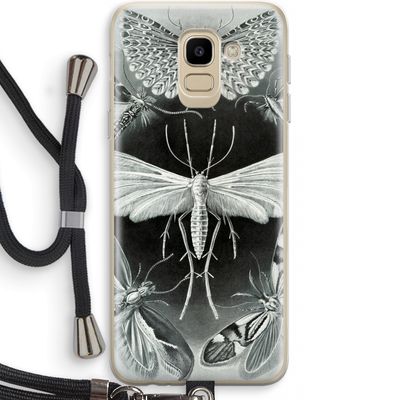 Haeckel Tineida: Samsung Galaxy J6 (2018) Transparant Hoesje met koord