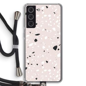 Terrazzo N°20: Samsung Galaxy S21 FE Transparant Hoesje met koord