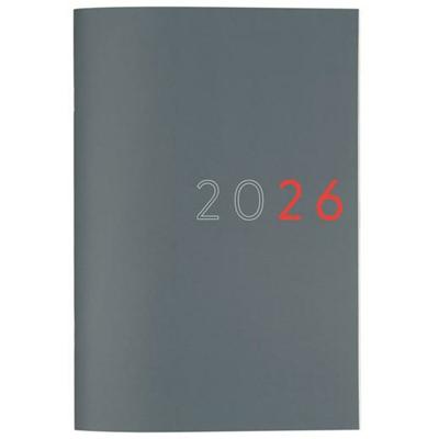 Monthly planner Finocam Grijs Papier 16,5 x 24 cm
