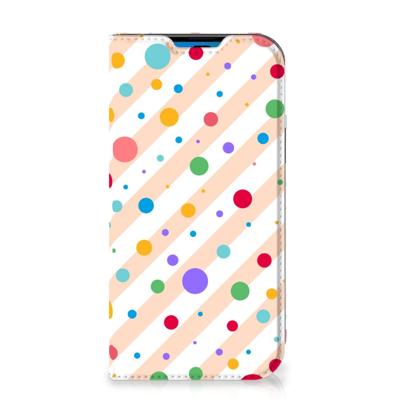 iPhone 14 Pro | Hoesje met Magneet | Dots