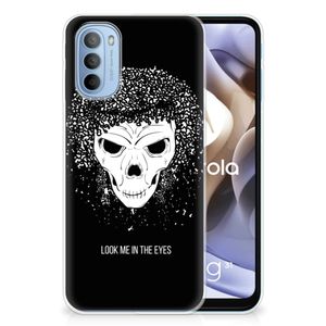 Silicone Back Case Motorola Moto G31 | G41 Skull Hair