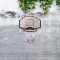 VidaXL Basketbalbord 71x45x2 cm polyetheen zwart - thumbnail
