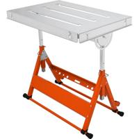 VEVOR Opklapbare Lastafel 30"x20" Werkbank 181kg Laadvermogen Hoogte Verstelbaar van 25" tot 32" Verstelbare Hoek 0°/30°/90° Werkbank Koolstofstalen Werkplaatstafel met Wielen