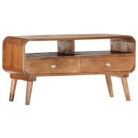 Tv-meubel 90x30x47 cm massief mangohout