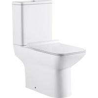GO by Van Marcke Ike PACK Staand Toilet - H(PK) uitgang - reservoir Geberit - spoelmechanisme 3/6L - vierkant - softclose - takeoff - porselein - wit MFZ49CD