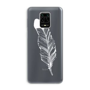 Pluim: Xiaomi Redmi Note 9 Pro Transparant Hoesje