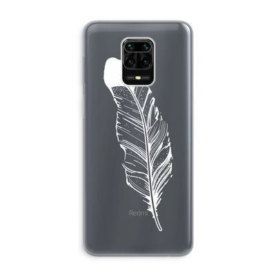 Pluim: Xiaomi Redmi Note 9 Pro Transparant Hoesje