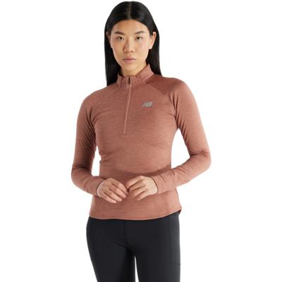 New Balance Athletics Heat Grid 1/2 Zip Dames