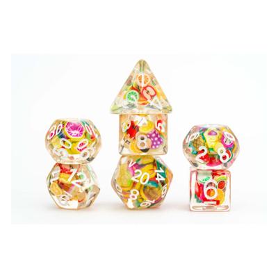 FanRoll Dice Set Fruit (7)