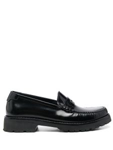 Saint Laurent chaussures Le Loafer à fini brillant - Noir