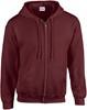 Gildan G18600 Heavy Blend™ Adult Full Zip Hooded Sweatshirt - Maroon - S