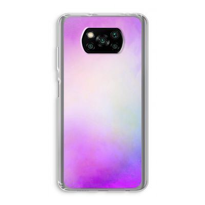 Clouds pastel: Xiaomi Poco X3 NFC Transparant Hoesje