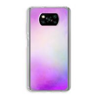 Clouds pastel: Xiaomi Poco X3 NFC Transparant Hoesje
