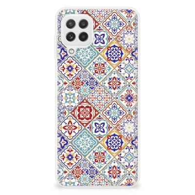 Samsung Galaxy A22 4G | M22 | TPU | Siliconen hoesje | Tiles Color Samsung Galaxy A22 4G | M22 | TPU | Siliconen hoesje | Tiles Color