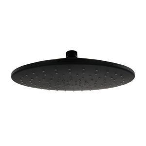 Royal plaza Gondo round hoofddouche 23cm rain mat zwart