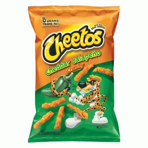 Cheetos Cheetos - Jalapeno Crunchy 226 Gram 10 Stuks