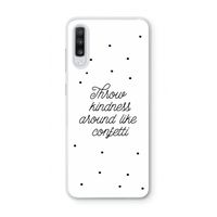 Confetti: Samsung Galaxy A70 Transparant Hoesje