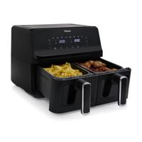 Tristar FR-9040 friteuse Dubbel 8 l Vrijstaand 2700 W Heteluchtfriteuse Zwart - thumbnail