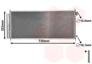 Airco condensor JAZZ 12i/13i MT/AT 04- 25005222