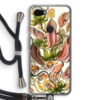 Haeckel Nepenthaceae: Pixel 3a Transparant Hoesje met koord