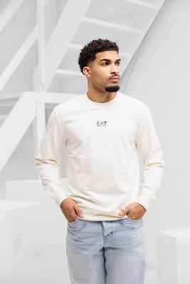 EA7 Emporio Armani 8NPM30 Sweater Heren Wit - Maat XL - Kleur: Wit | Soccerfanshop EA7 Emporio Armani 8NPM30 Sweater Heren Wit - Maat XL - Kleur: Wit | Soccerfanshop