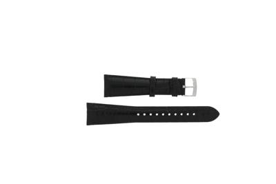 Horlogeband Armani AR0203 Leder Donkerbruin 22mm