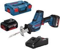 Bosch Blauw gsa 18 v-li c professional accu reciprozaag 5.0 ah | in l-boxx - 06016a5002